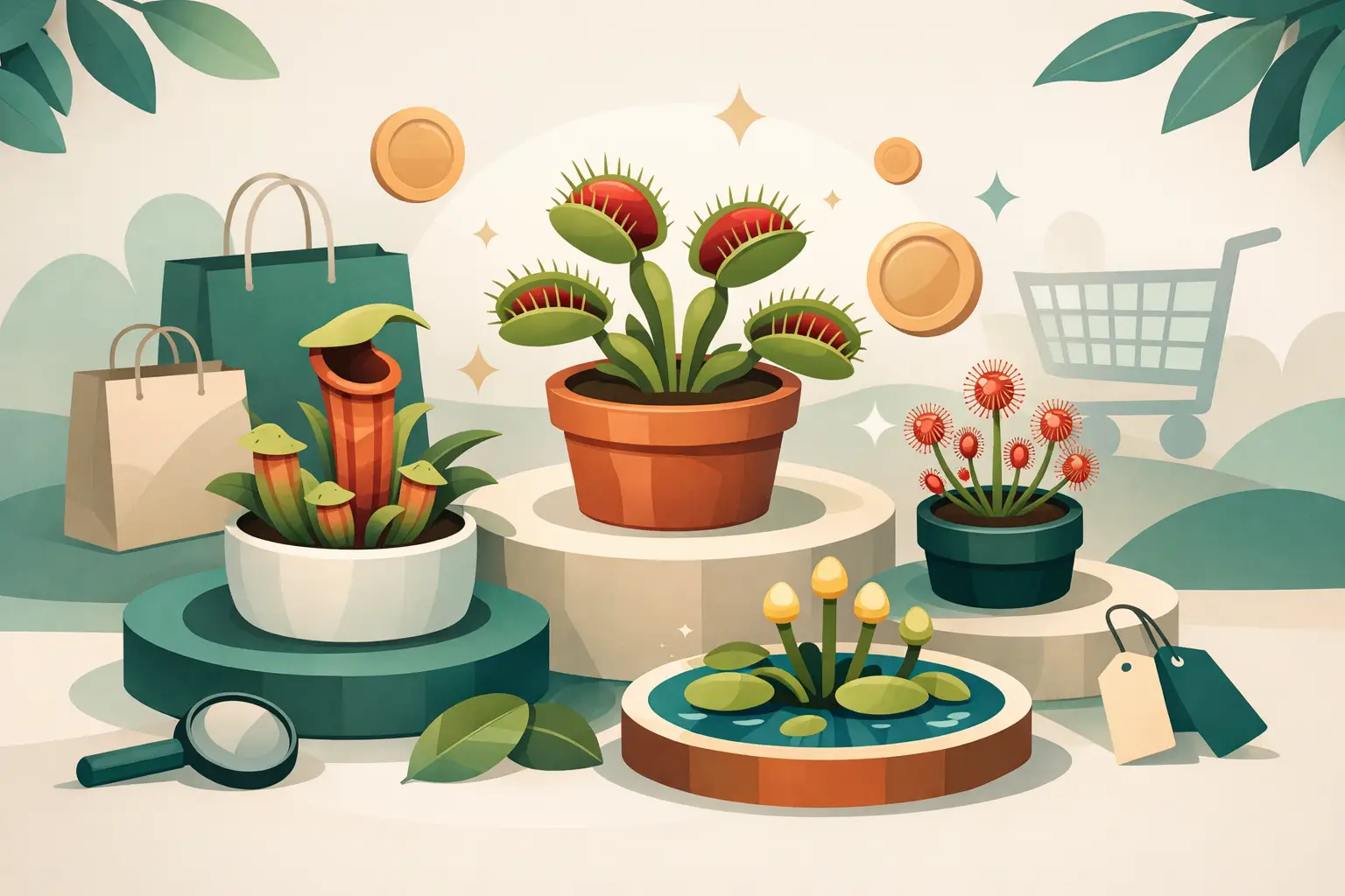 Ofertas de plantas carnívoras que sí merecen la pena