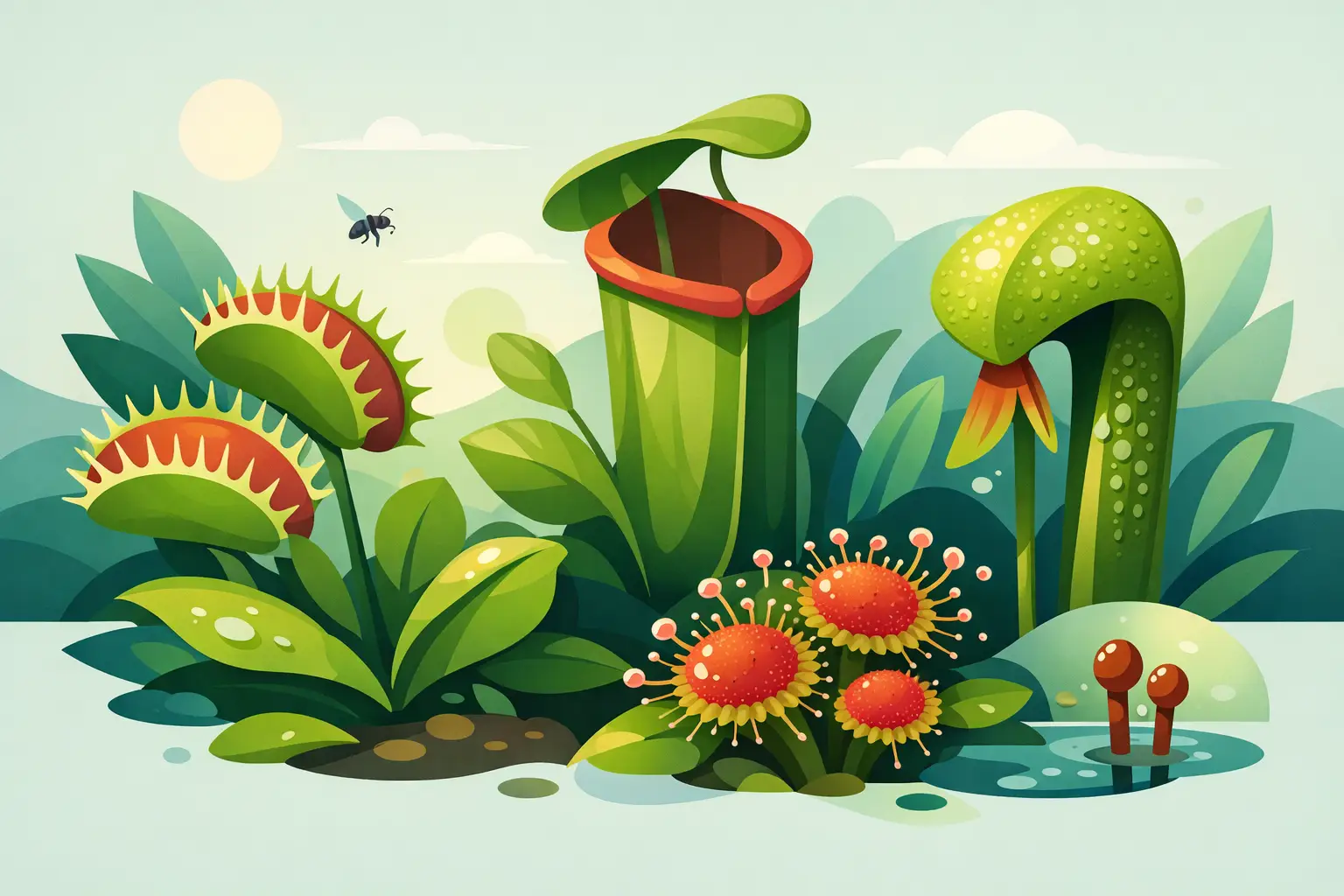 Qué hace especiales a las plantas carnívoras