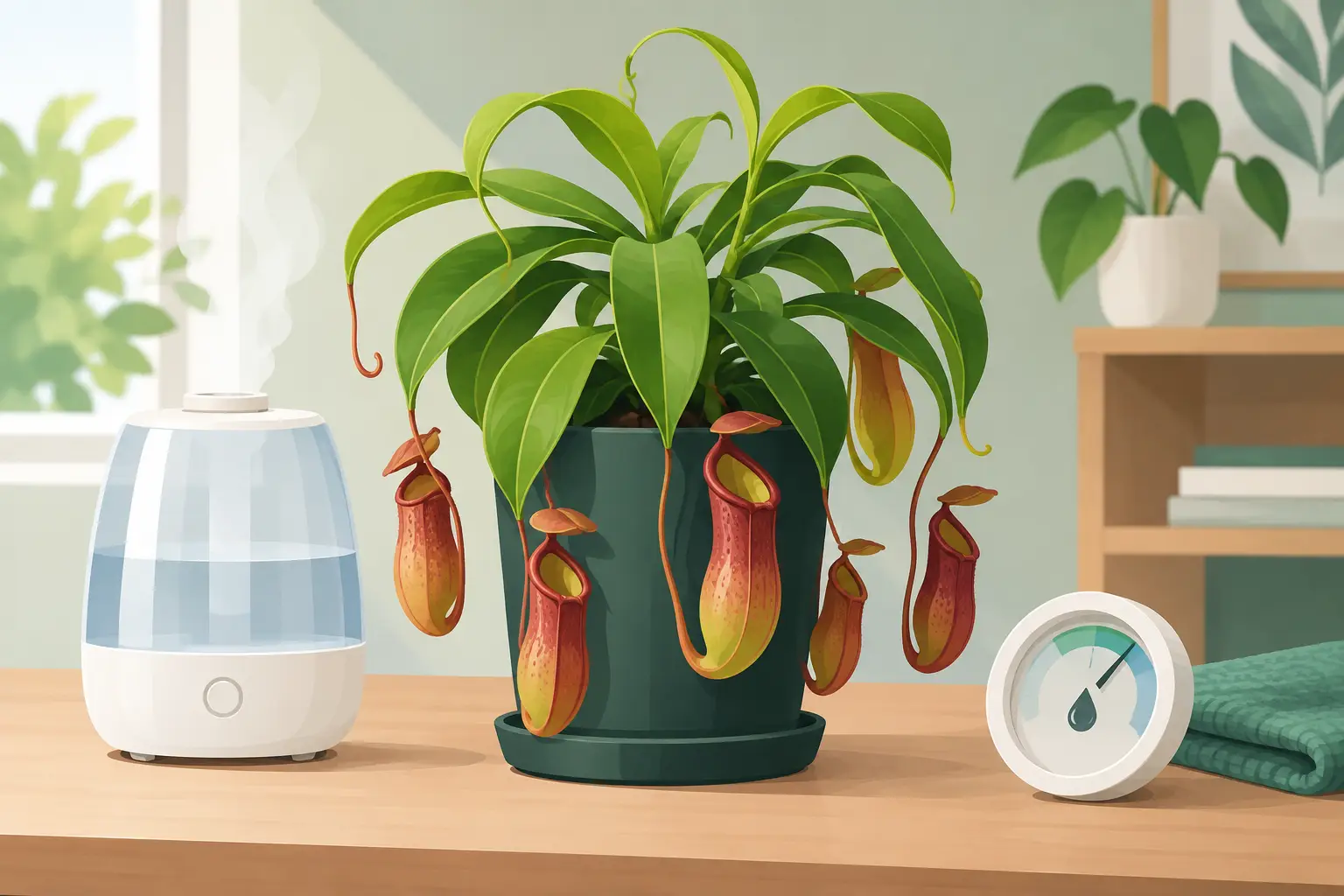 Guía Nepenthes: humedad doméstica sin fallos