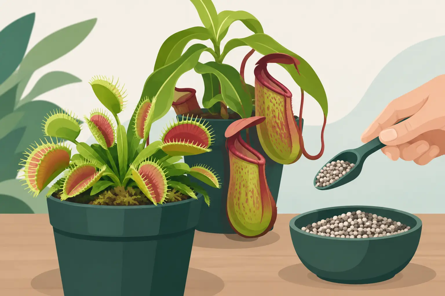 ¿Las carnívoras necesitan fertilizante? La respuesta